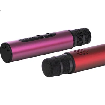 Микрофон Soaiy MC20 беспроводной Bluetooth со встроенным динамиком, черный