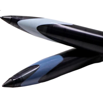 Ручка гелевая Uni-ball UBA-188C, 0.5 мм, черная, корпус цвета мха, 12 шт.