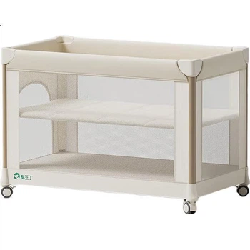 Детская складная кроватка Coolbaby Smart Dream, трансформируемая в большую кровать, многофункциональный пеленальный столик для новорожденных, детская кроватка - базовая модель.
