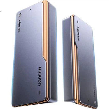 Корпус для жорсткого диска UGREEN 40 Гбіт/с, сумісний з Thunderbolt 5/4/3/USB4, портативний корпус для жорсткого диска M.2 NVMe, підходить для ноутбуків Apple Macmini для підключення твердотільного накопичувача SSD D703