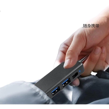 USB-концентратор Lenovo, USB 3.0, адаптер One-To, удлинительный USB-кабель, док-станция для расширения ноутбука, USB-конвертер BY01-3.0 (1M)