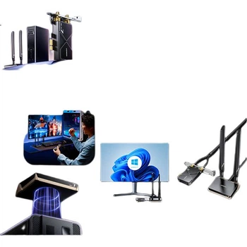 Беспроводная сетевая карта UGREEN PCIe, WiFi 7 для настольного компьютера, компьютерный WiFi Bluetooth-приемник BE3600, встроенная игровая сетевая карта 5G, расширенная модель Ax200/ax210 MT7925