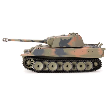 Танк на радиоуправлении German Panther HENG LONG 3819-1 стреляет пульками