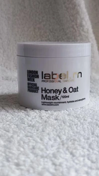 Маска для волосся Мед та Овес Label.M Honey & Oat Mask 120мл