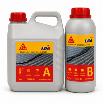 Епоксидна смола для карбону та композитів 3,9 кг Sika Biresin CR122, комплект (смола + затверджувач) аналог LARIT MGS LR-285