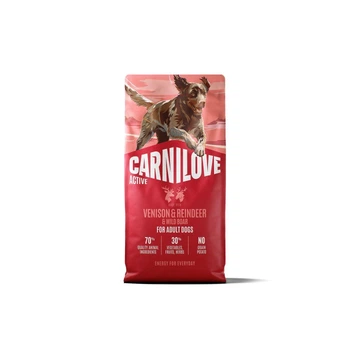 Корм сухой Carnilove Active Venison & Reindeer & Wild Boar Active Adults для активных собак оленина и дикий кабан 12 кг