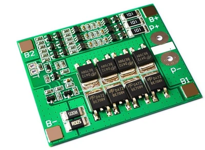 BMS контроллер 3S Li-Ion 18650 12.6V 25A заряда/разряда hw-380