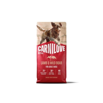 Корм сухой Carnilove Active Lamb & Wild Boar для собак ягненок и дикий кабан 12кг