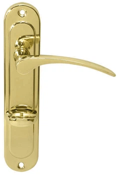 Ручка на планці Comit 119/009 (200 * 40mm) 72мм полірована латунь WC (7466) 4708