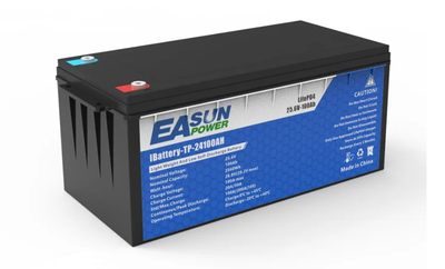 Аккумулятор LiFePO4 Easun IBattery-TP-24100AH 25.6V 100Ач 2560 Wh | BMS, >4000 циклов, литий-железо-фосфатная