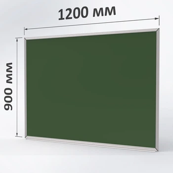 Магнітна крейдяна дошка ТСО зелена 90×120 см