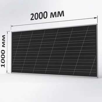 Магнітна крейдяна дошка ТСО графітова 100×200 см, в косу лінію