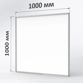 Магнітна маркерна дошка ТСО біла 100×100 см