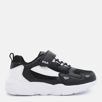 кросівки для хлопчика Fila Ventosa Velcro FFK0121 32, чорний/білий