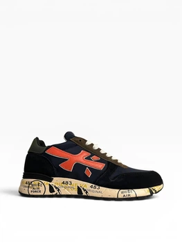 Мужские кроссовки повседневные Premiata Mick 6419 Blue 43 (27,5 см) Синий