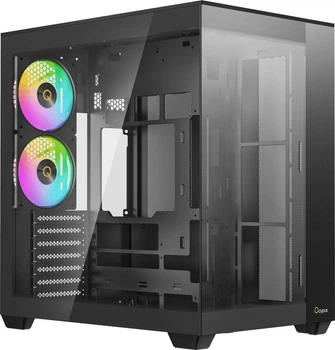 Корпус Ocypus Delta C74 ARGB Black (DELTA-C74-BKD200XX-GL)