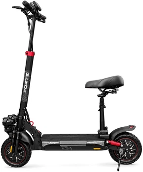 Электросамокат Forte T4/2 до 45 км 10" Black (BP146176)