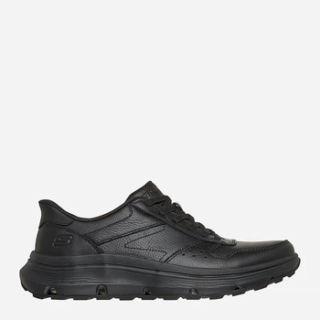 Sneakersy męskie skórzane Skechers Garza Ultra Tyrell 205867 BBK 41 Czarne (199703673670)