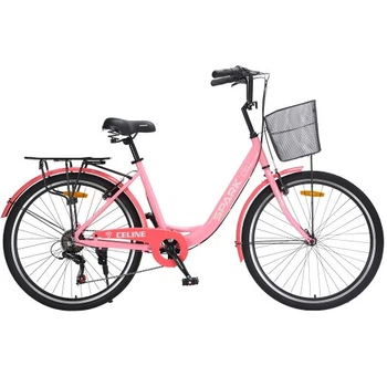 Велосипед SPARK CITY CELINE (колеса – 26", алюминиевая рама – 17") розовый
