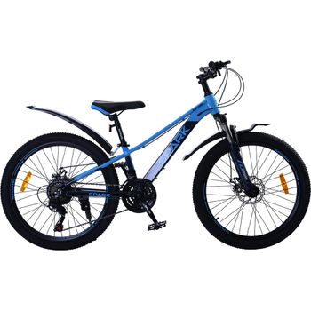 Велосипед SPARK AIRCORE (колеса – 24", алюминиевая рама – 11") голубой с темно-синим