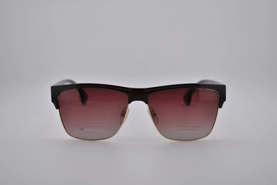 Сонцезахисні окуляри Marc John MJ0744 105-G3 коричневі з коричневою лінзою градієнт