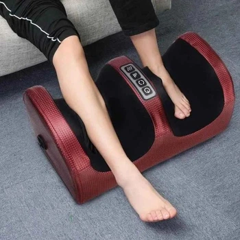 Массажер для ног Foot Massager электрический, с подогревом, портативный