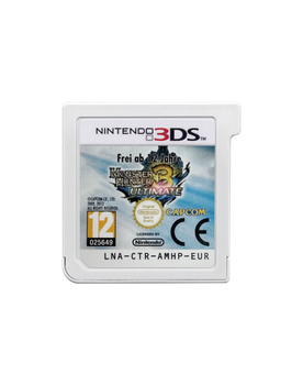 Игра Nintendo 3DS Monster Hunter 3 Ultimate Europe Английская Версия Только Картридж Б/У