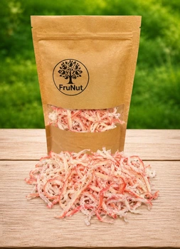 Кальмар солоно-сушений зі смаком крабу, 100 г FruNut