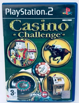 Диск для PlayStation 2 - Casino Challenge, английская версия, Б/У