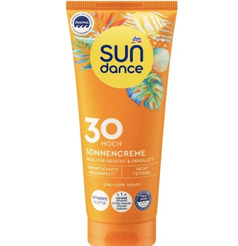 Сонцезахисний крем СПФ 30 SUNDANCE Sonnencreme LSF 30, 100 ml