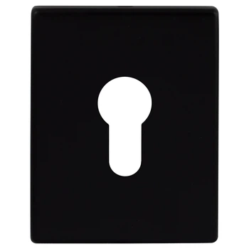 Декоративна накладка Protect під циліндр 60X80mm Black чорна 5145
