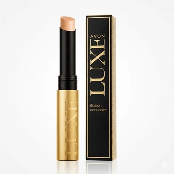 Маскирующий консилер-карандаш Avon Luxe Люкс Оттенок: «Light / Светлый» Illusion Concealer 1,8 г Корректор, средство для маскировки пятен, прыщей и синяков под глазами