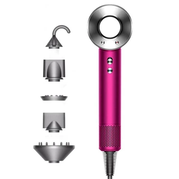 Фен Dyson Supersonic HD08 Fuchsia з іонізацією та захистом від перегріву