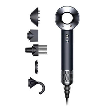 Фен Dyson Supersonic HD08 Iron\Black с ионизацией и защитой от перегрева