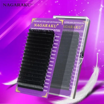 Вії для нарощування Nagaraku 0.12 D 10 мм