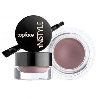 Гелевая подводка для глаз TopFace Instyle Gel Eyeliner для матовых стрелок одним движением 002 Rosy Brown Коричнево-розовый 3.5 г