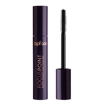 Туш для вій Topface Focus Point Black Volume Curl Mascara для максимального об’єму та підкручування Чорний 12 мл