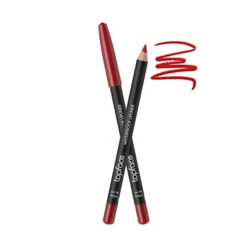 Водостійкий олівець для губ Topface Waterproof Lipliner для стійкого макіяжу губ 117 Малиновий 1,14 г