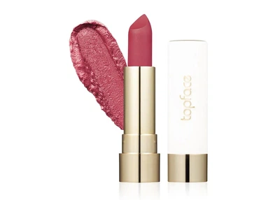 Матовая помада для губ TopFace ProHD Soft Matte Lipstick для ухода и макияжа губ 012 Cosmic Rose Малиновый 4 г