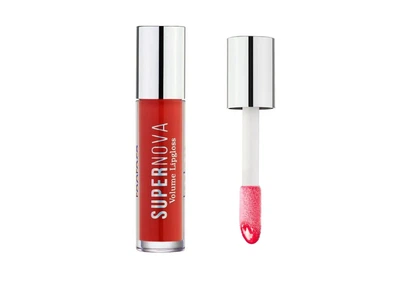 Блеск для губ TopFace Supernova Volume Lipgloss для объема, сияния и ухода за губами 011 Chi Красный, полупрозрачный 4 мл