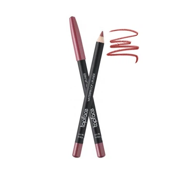 Водостійкий олівець для губ Topface Waterproof Lipliner для стійкого макіяжу губ 111 Коричневий 1,14 г