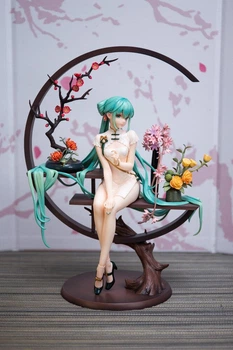 Фігурка аніме Хацуне Міку Hatsune Miku Shaohua на дереві Vocaloid Вокалоїд 25 см