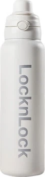 Термокружка LOCK&LOCK Наслаждение жизнью с трубочкой 1000 мл Blue