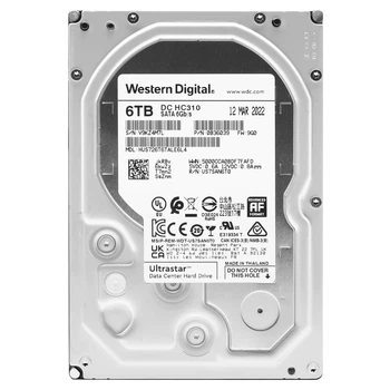 Жесткий диск WD Ultrastar DC HC310 6TB 7200rpm 256MB 3.5" SATA III (HUS726T6TALE6L4/0B36039)