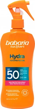 Спрей для тела Babaria солнцезащитный увлажняющий SPF 50 200 мл (8410412520447)
