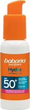 Флюид для лица Babaria солнцезащитный увлажняющий SPF 50+ 40 мл (8410412520409)