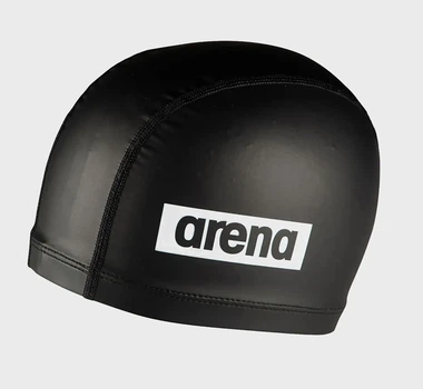 Шапка для плавания Arena полиэстер OSFM черная