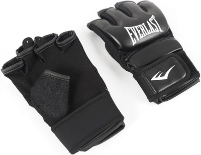 Перчатки Everlast синтетическая кожа L черный унисекс