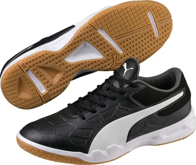 Кроссовки Puma синтетические 40 5 черные белые для зала
