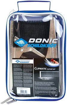 Сітка для пінг-понгу Donic нейлон one size чорна